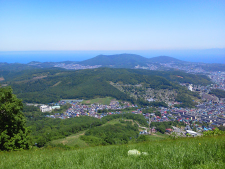 天狗山からの北海道