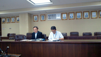広島市教育委員会の課長、課長補佐から学びました！