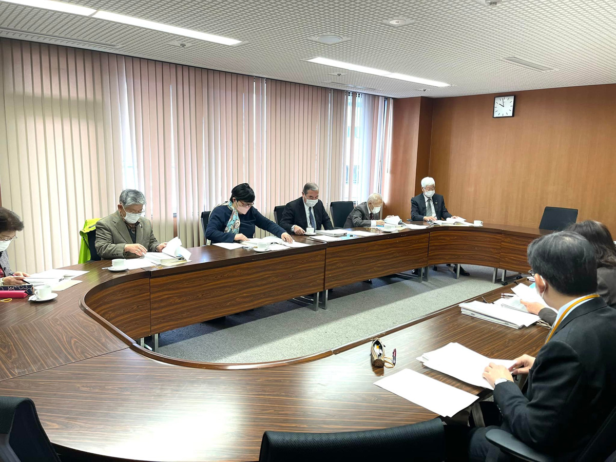 堺市社会福祉協議会、正副会長会議　３月１日