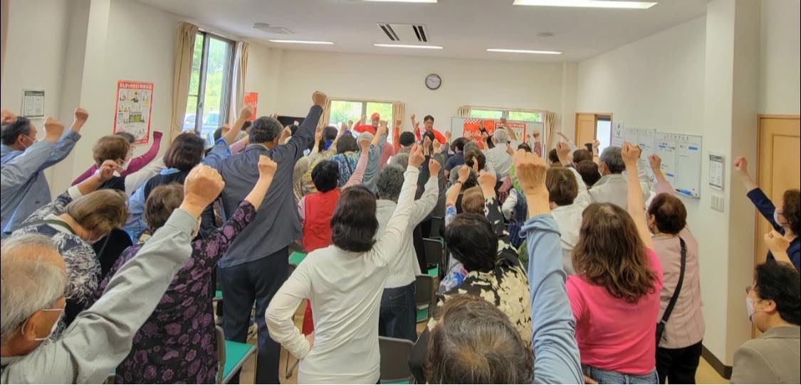 竹馬荘にて！　５月３１日