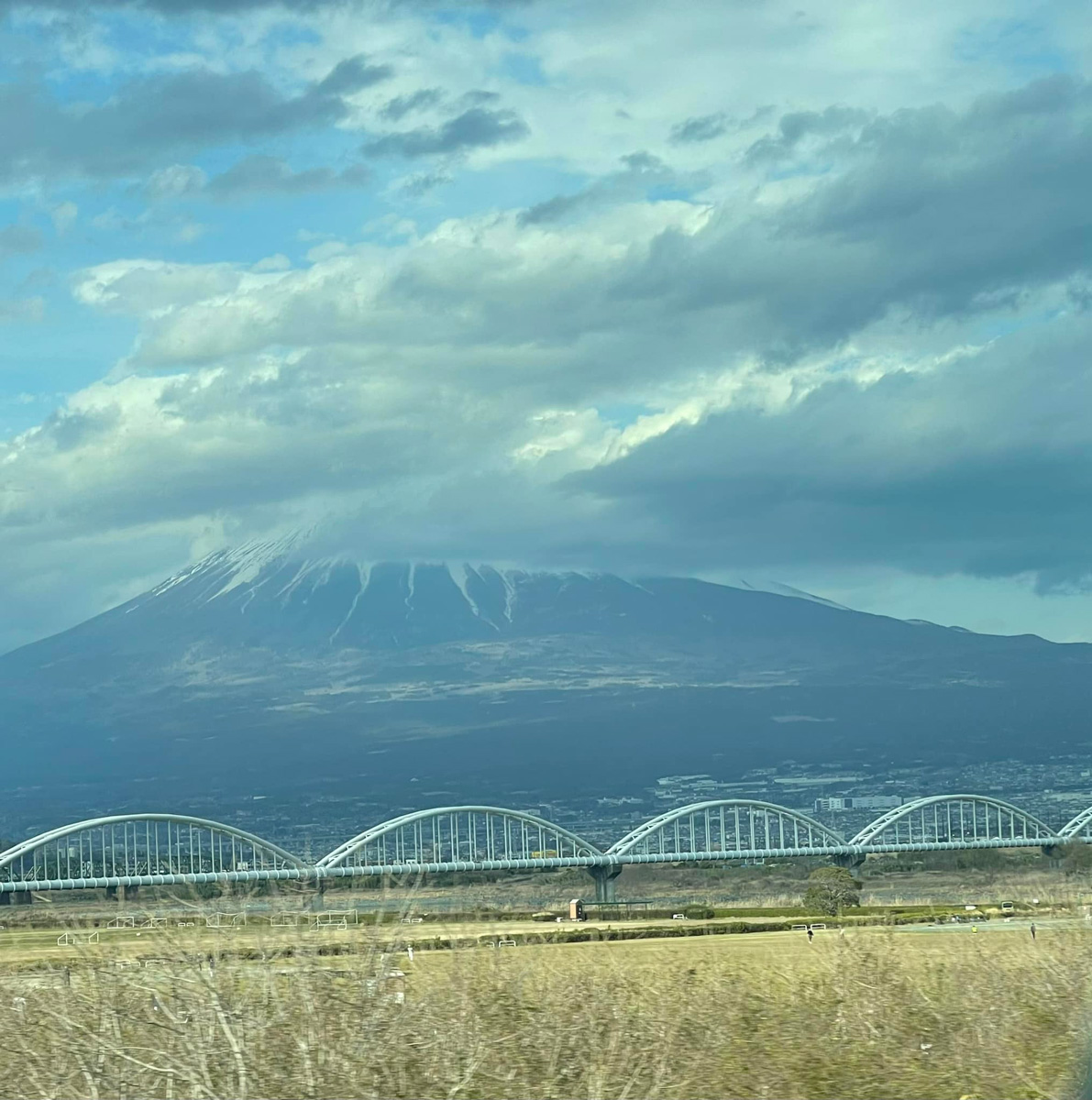 帰りの富士山　３月１７日