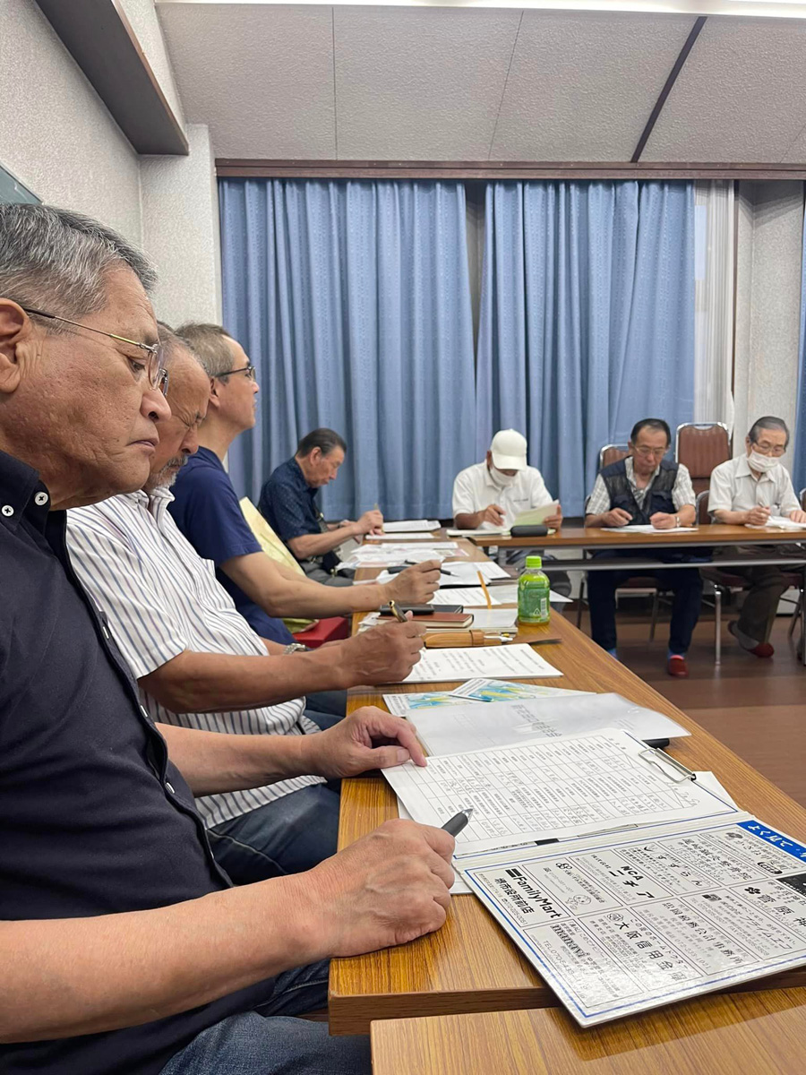 熊野校区自治会にてSMI実証実験の中止を報告！　７月９日