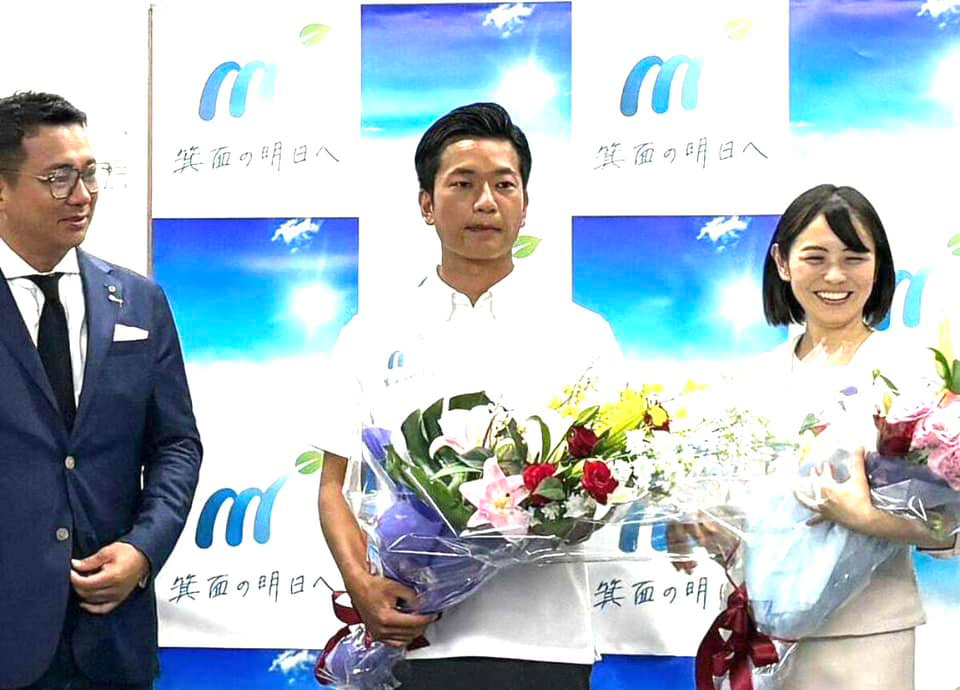 箕面市選挙！大阪の風が変わりました！　８月２６日