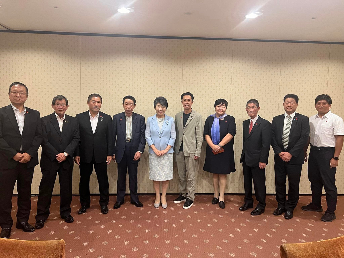上川外務大臣、堺に来たる！　８月２７日