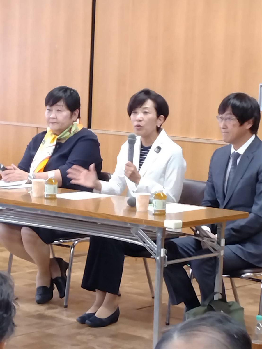 典子と語る会を開催！　１０月２５日