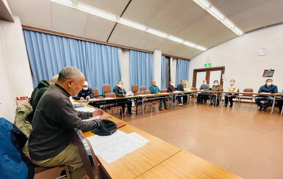 熊野自治会＆避難訓練！　１２月１０日