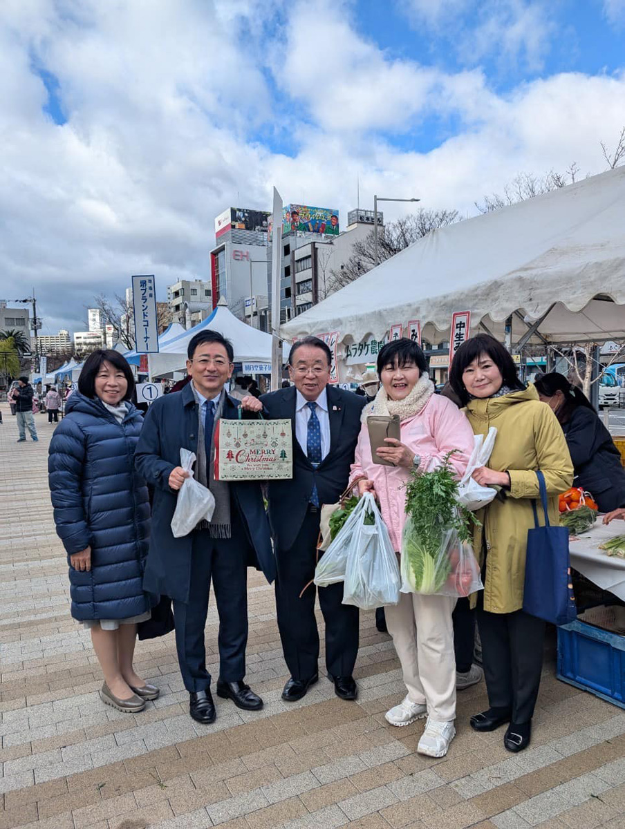 堺発！安全安心うまいもの市！最終本会議！団の打ち上げにおめでたき朗報！　１２月２０日