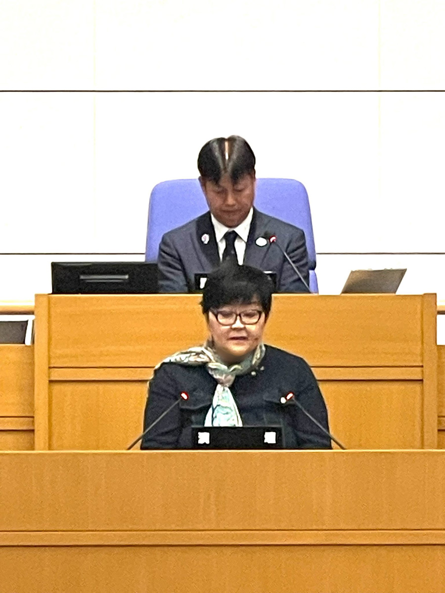 イランをめぐる決議、シェルターの意見書、賛成多数で可決しました！　３月２６日