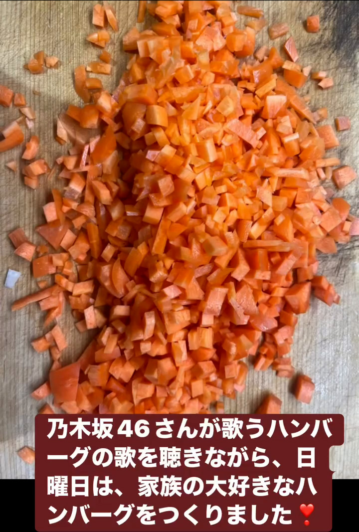 ハンバーグ　４月１２日