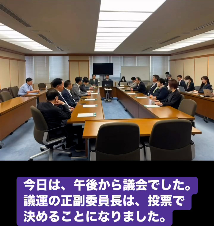 午後の議会　５月１２日