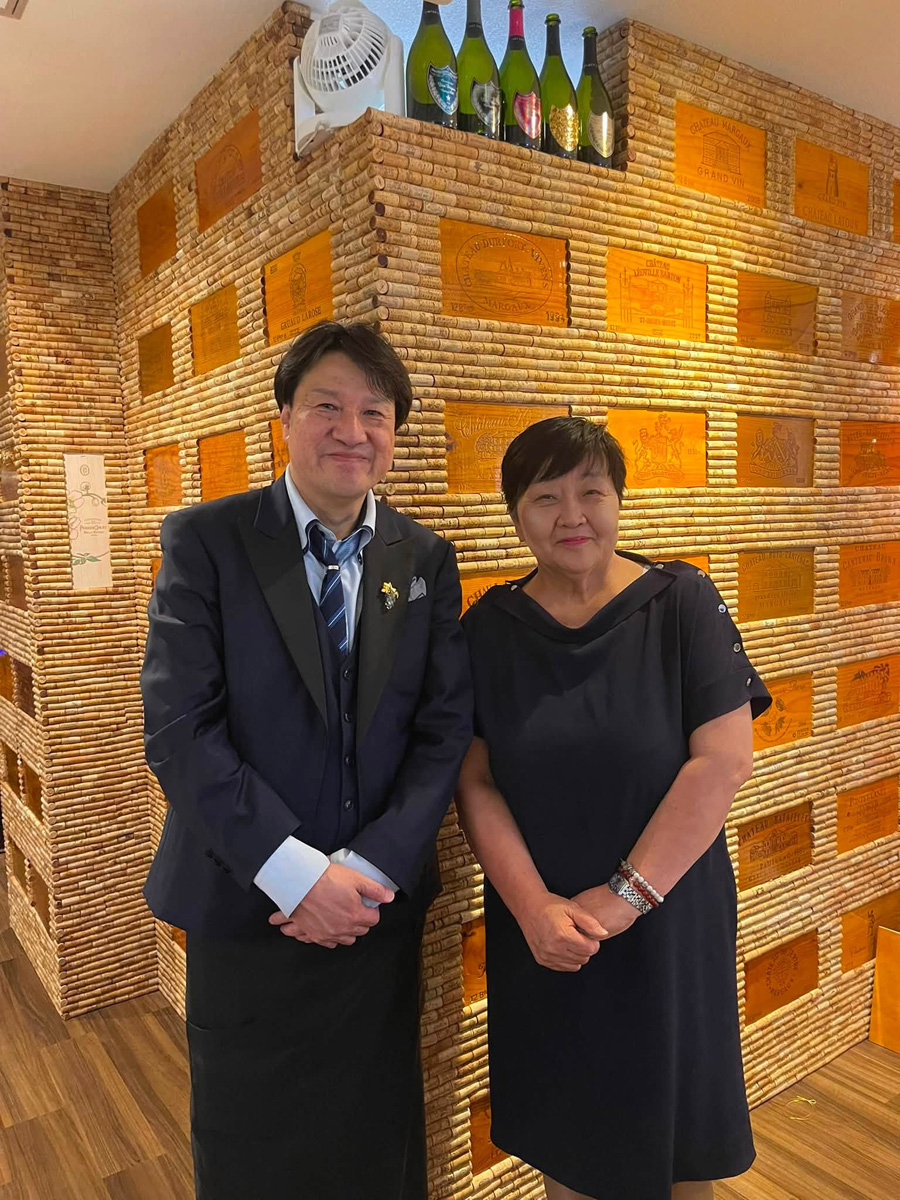 日本有数のワインBARAile du Vinエール・デュ・バンの神崎さんにお久しぶりに再会！　７月１５日