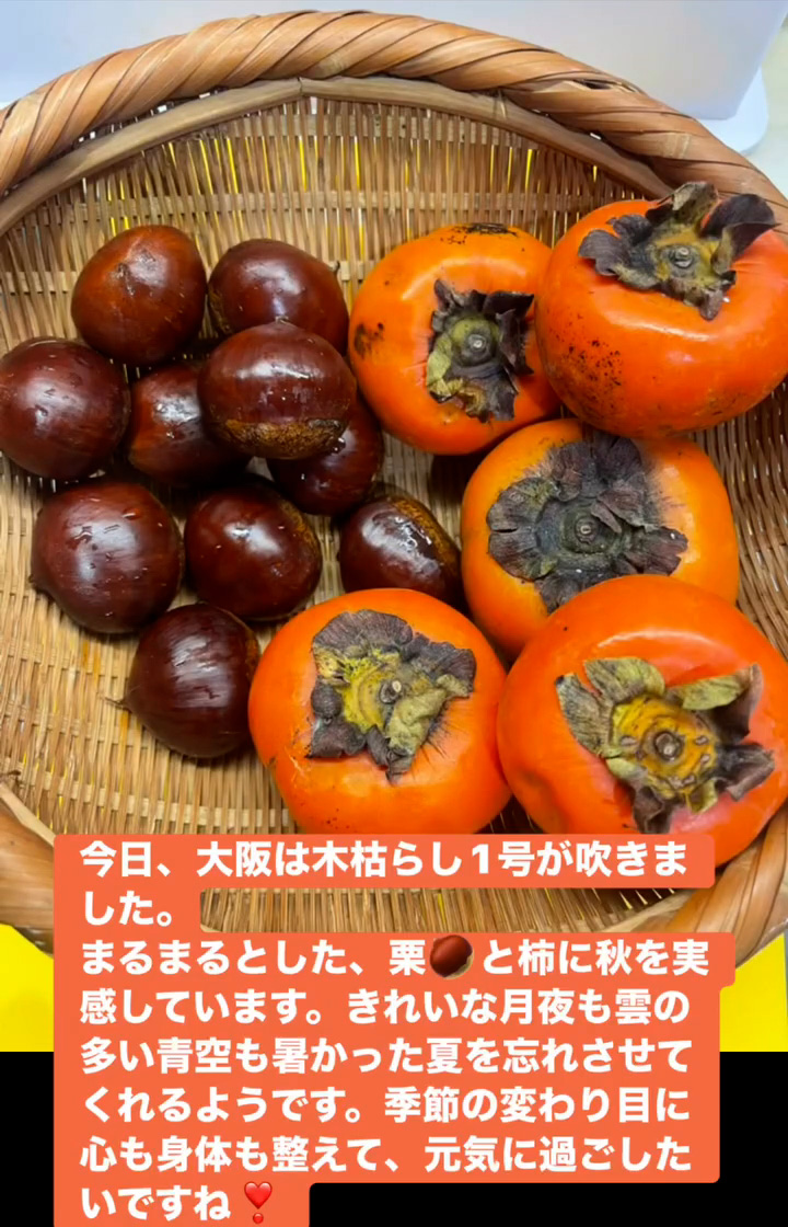 秋を実感　１０月２８日